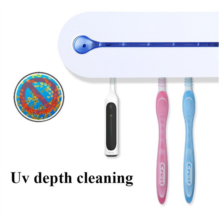 Toothbrush Sanitizer Holder bid-dispenser tat-toothpaste