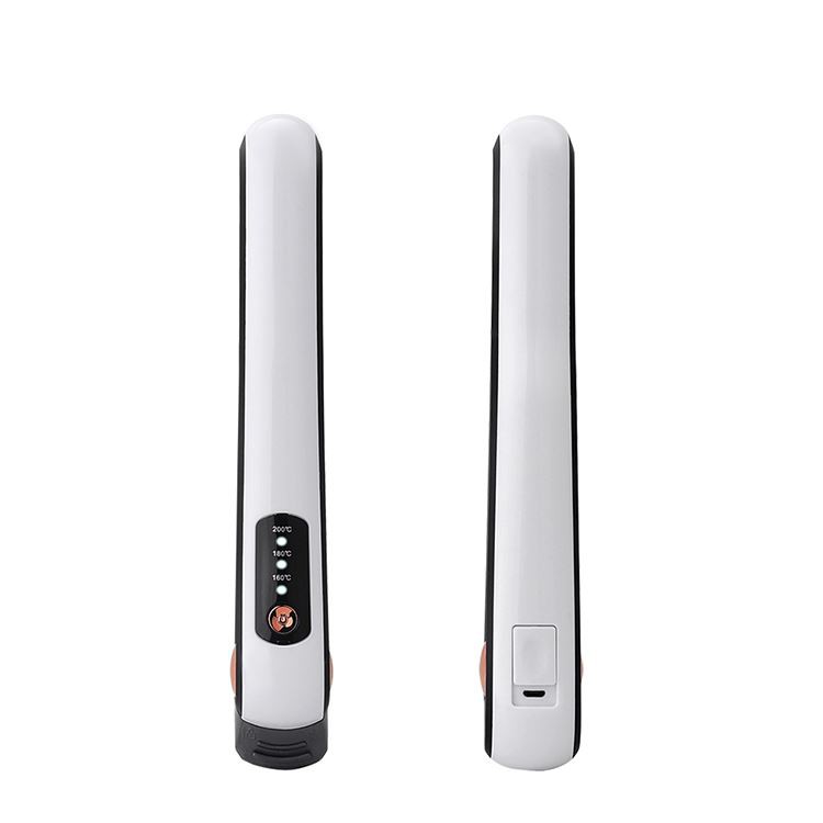 USB Rechargeable Cordless Travel Xagħar Straightener